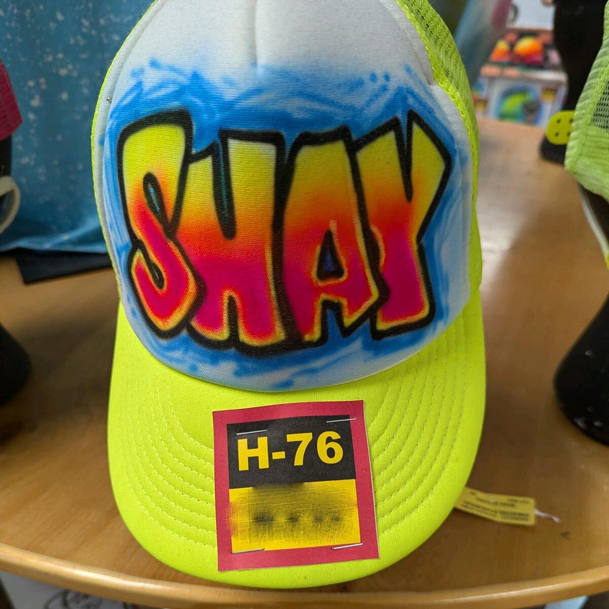 Orange Gradient Trucker Hat