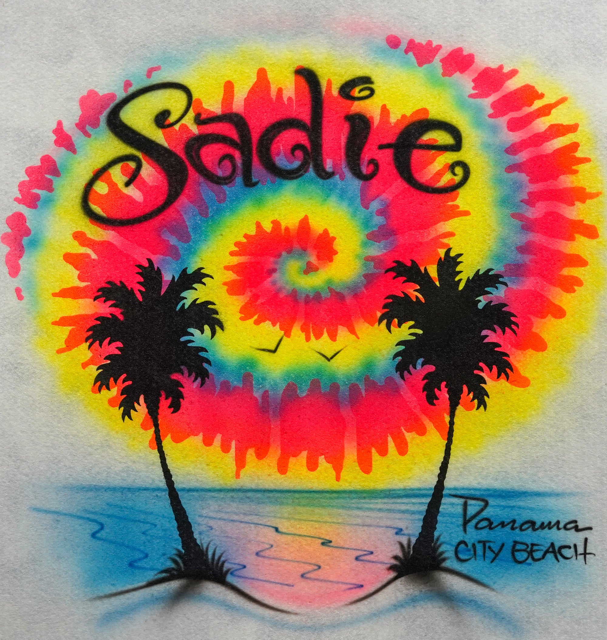 Tie Dye Sunset T-Shirt