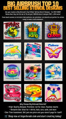 Top 10 Best Selling Stencil Designs