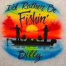 I'd Rather Be Fishing T-Shirt