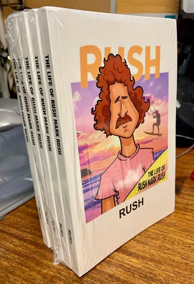 Rush - The Life of Rush Mark Rush Book – Big Airbrush