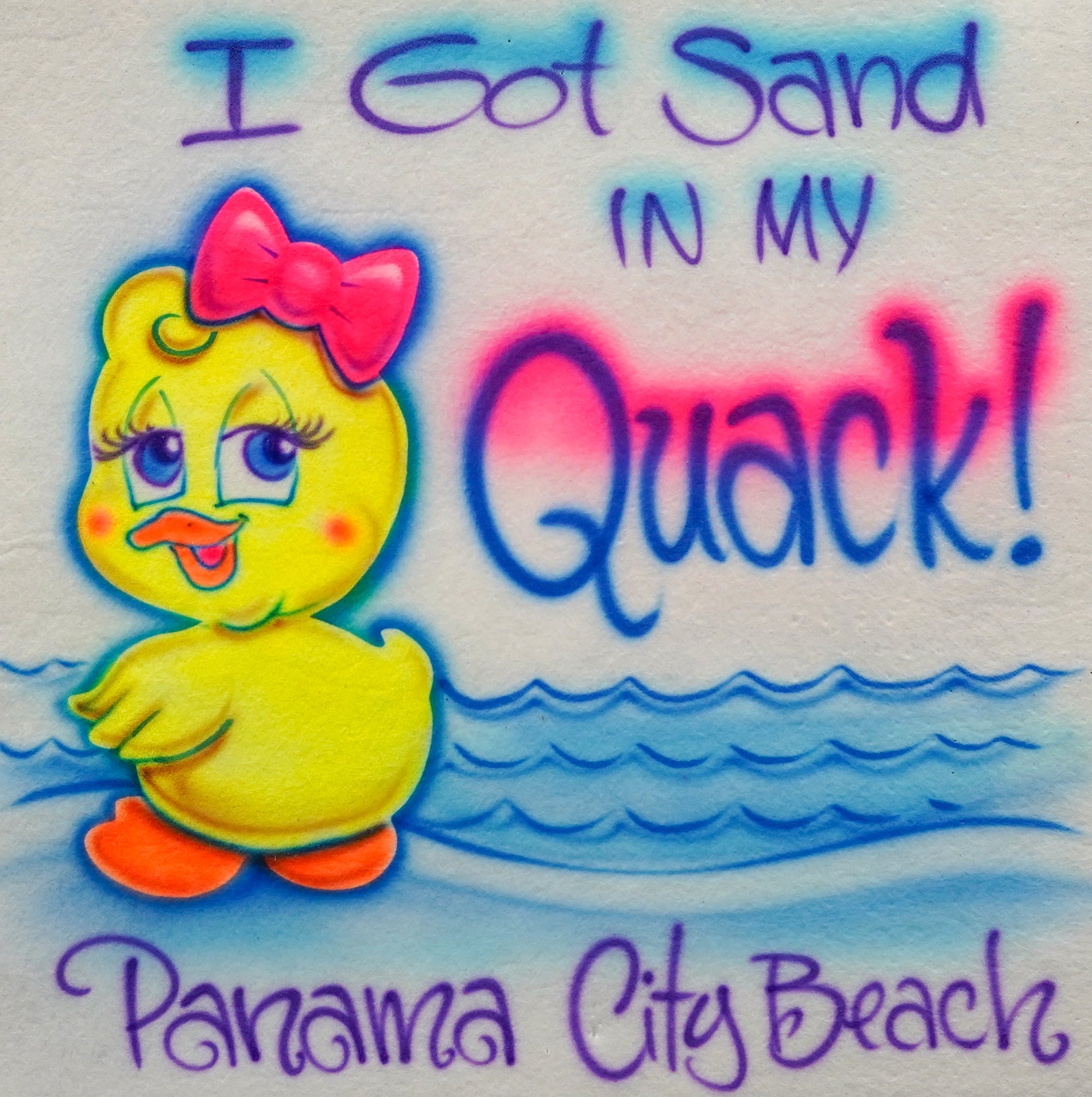 I Got Sand in my Quack - Female T-Shirt