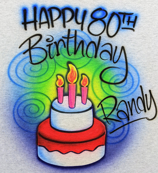 Happy Birthday T Shirt $24.00